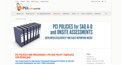 Desktop Screenshot of pcipolicyportal.com